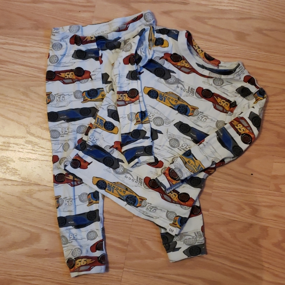 Baby Gap Cars 3 pj set size 2T